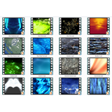 Dynamic Abstracts Motion Loops