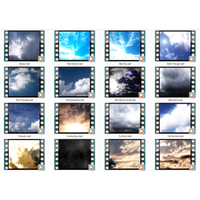 Sunny & Stormy Cloud Motion Loops (Download)