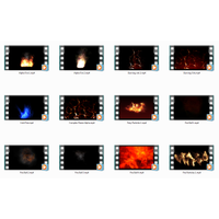 Flaming Fire HD 720p Motion Loops (Download)