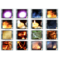 Fire & Fireworks GIF Motion Loops (Download)