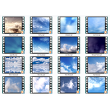 Sunny & Stormy Cloud GIF Motion Loops (Download)